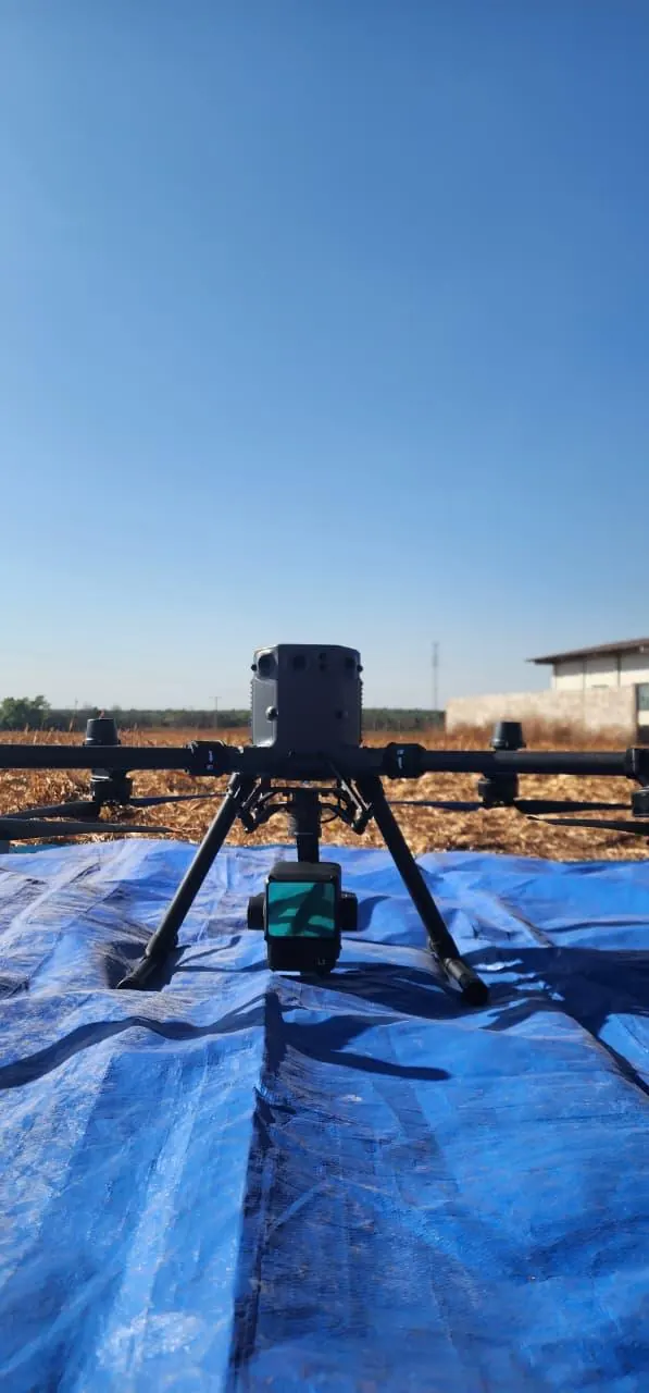 Drone Matrice 350 utilizado em mapeamento aéreo e serviços LiDAR